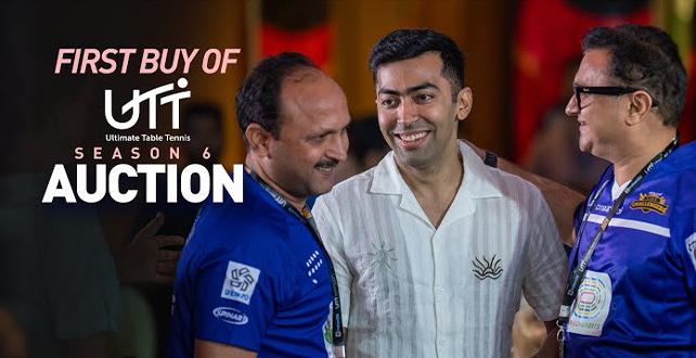 Harmeet Desai is back in Goa | UTT Season 6 | Auction
