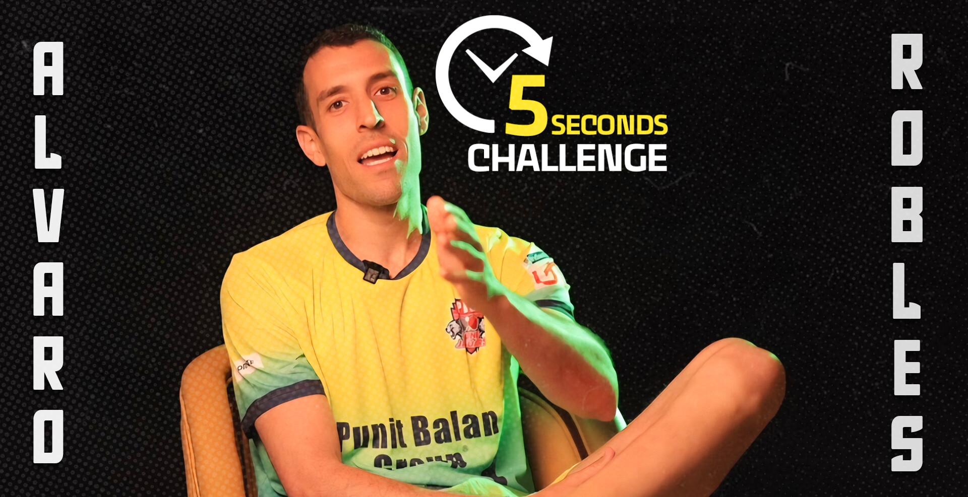 Alvaro’s biggest fear? SPIDERS 🕷️- 5 second challenge ft. Alvaro Robles | UTT Season 6